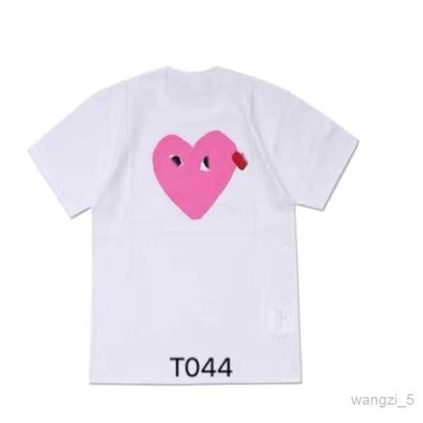 fashion mens play shirt designer red heart commes casual s des badge garcons high quanlity tshirts cotton embroidery 6 hw4e 8 r027, White;black
fashion mens play shirt designer red heart commes casual s des badge garcons high quanlity tshirts cotton embroidery 6 hw4e 8 r027, White;black
