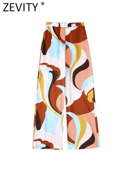capris zevity women fashion color match graffiti print chiffon wide leg pants female chic zipper long trousers pantalones mujer p1920, Black;white
capris zevity women fashion color match graffiti print chiffon wide leg pants female chic zipper long trousers pantalones mujer p1920, Black;white