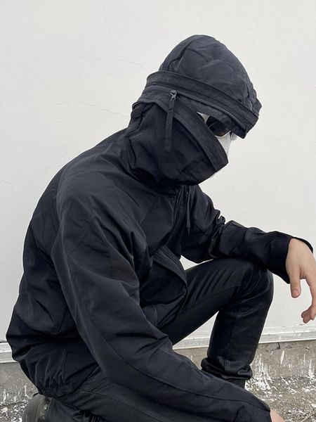 fashion brand paf4.0 men jackets techwear windbreaker splice deconstructed irregular zipper jacket waffle casual coat men outside jackets, Black;brown
fashion brand paf4.0 men jackets techwear windbreaker splice deconstructed irregular zipper jacket waffle casual coat men outside jackets, Black;brown