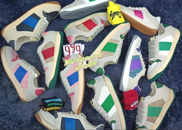 italy dirty sneaker leather designers shoes men women screener webbing sneakers designer luxury stripe lace-up tennis sh gg''sneak, Black
italy dirty sneaker leather designers shoes men women screener webbing sneakers designer luxury stripe lace-up tennis sh gg''sneak, Black
