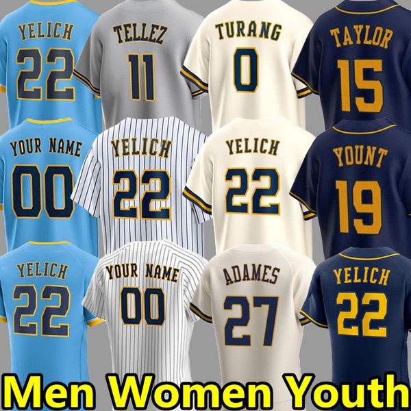 22 christian yelich baseball jerseys corbin burnes willy adames rowdy tellez robin yount brice turang william contreras joey wiemer luis uri, Blue;black
22 christian yelich baseball jerseys corbin burnes willy adames rowdy tellez robin yount brice turang william contreras joey wiemer luis uri, Blue;black