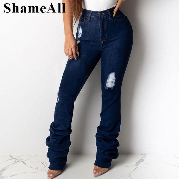 jeans women plus size ripped stacked flare jeans 2xl autumn trendy club outfit wear high waist bellbottom fulllength denim pants, Blue
jeans women plus size ripped stacked flare jeans 2xl autumn trendy club outfit wear high waist bellbottom fulllength denim pants, Blue