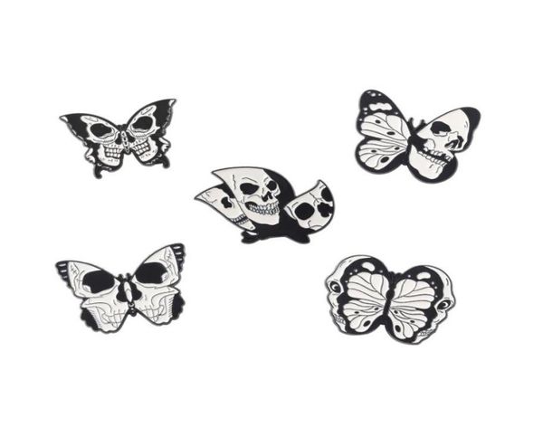 vintage skull punk style butterfly black white brooches pin for women fashion dress coat shirt demin metal funny brooch pins badge2781052, Gray
vintage skull punk style butterfly black white brooches pin for women fashion dress coat shirt demin metal funny brooch pins badge2781052, Gray
