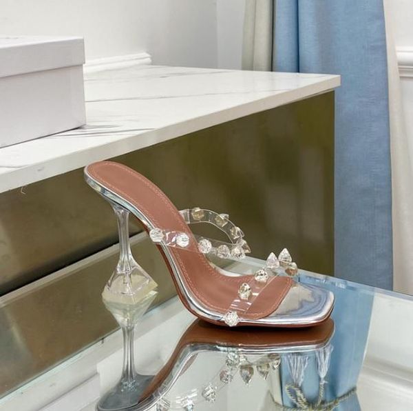 Amina muaddi Transparency high-heeled sandals and slippers Diamond Rive Sexy party vacations Crystal High Heels sandals 35-42 with box, White
Amina muaddi Transparency high-heeled sandals and slippers Diamond Rive Sexy party vacations Crystal High Heels sandals 35-42 with box, White