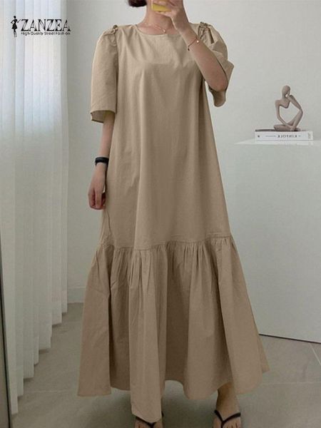 dresses zanzea summer half sleeve casual holiday sundress elegant women maxi long dress bohemian loose party vestidos kaftan robe femme, Black;gray
dresses zanzea summer half sleeve casual holiday sundress elegant women maxi long dress bohemian loose party vestidos kaftan robe femme, Black;gray