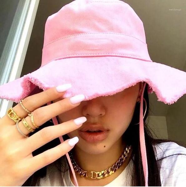 2023 wide brim hats designer bucket hat for women frayed caphats for men eight colors to choose from, Blue;gray
2023 wide brim hats designer bucket hat for women frayed caphats for men eight colors to choose from, Blue;gray