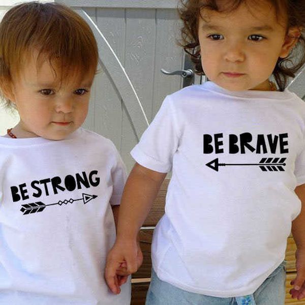 family matching outfits brave and strong boy t-shirt brother cool fashion white summer short sleeve t-shirt girl clothing g220519, Blue
family matching outfits brave and strong boy t-shirt brother cool fashion white summer short sleeve t-shirt girl clothing g220519, Blue