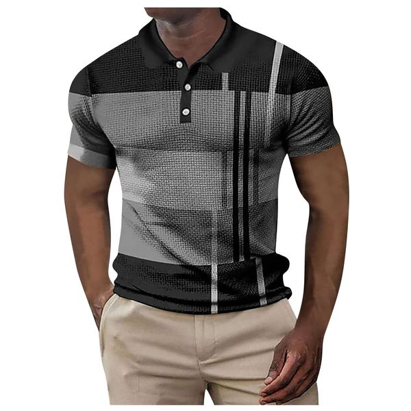 men's polos men's golf polo shirt prints geometry turndown outdoor street short sleeve button-down print clothing 230519, White;black
men's polos men's golf polo shirt prints geometry turndown outdoor street short sleeve button-down print clothing 230519, White;black