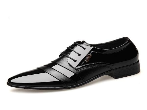 2020 new patent leather men039s dress shoes men oxfords fashion office flats laceup men black formal shoes plus size 489051102
2020 new patent leather men039s dress shoes men oxfords fashion office flats laceup men black formal shoes plus size 489051102