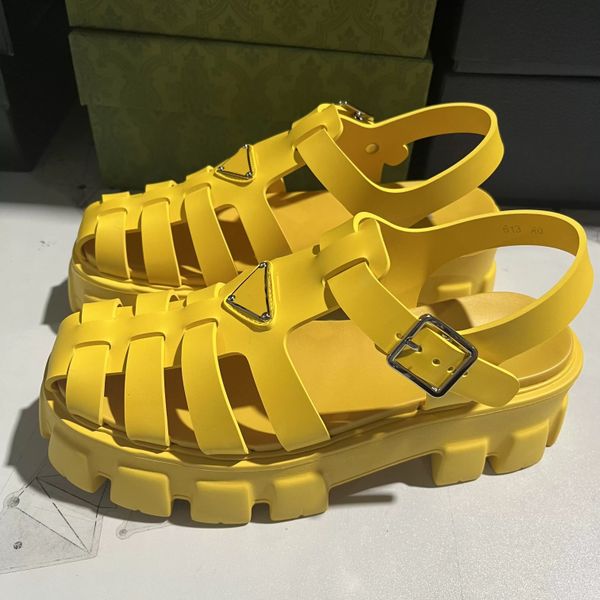 designer sandals foam rubber slippers retro beach loafers thick soled gear shoes ladies heighten platform round toe sandal, Black
designer sandals foam rubber slippers retro beach loafers thick soled gear shoes ladies heighten platform round toe sandal, Black