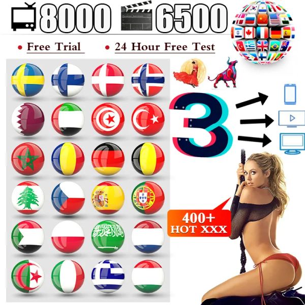 mag teurope program 10000live m3u android smart tv us uk france canada portugal protective film 1year/ott link/list service provider
mag teurope program 10000live m3u android smart tv us uk france canada portugal protective film 1year/ott link/list service provider