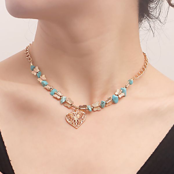 pendant necklace popular natural stone butterfly splicing broken stone collarbone necklace retro love necklace designer jewlery for women ha, Silver
pendant necklace popular natural stone butterfly splicing broken stone collarbone necklace retro love necklace designer jewlery for women ha, Silver