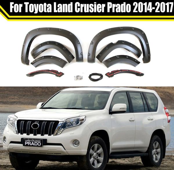 abs black fender flares wheel for toyota land crusier prado 2014-2017 off-raod car styling wheel eyebrow pickup accessories
abs black fender flares wheel for toyota land crusier prado 2014-2017 off-raod car styling wheel eyebrow pickup accessories