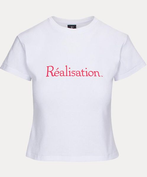 2023ss realisation par women's designer t-shirt classic letters print tees fashion cotton elastic short-sleeved t-shirt polos clothing, White
2023ss realisation par women's designer t-shirt classic letters print tees fashion cotton elastic short-sleeved t-shirt polos clothing, White