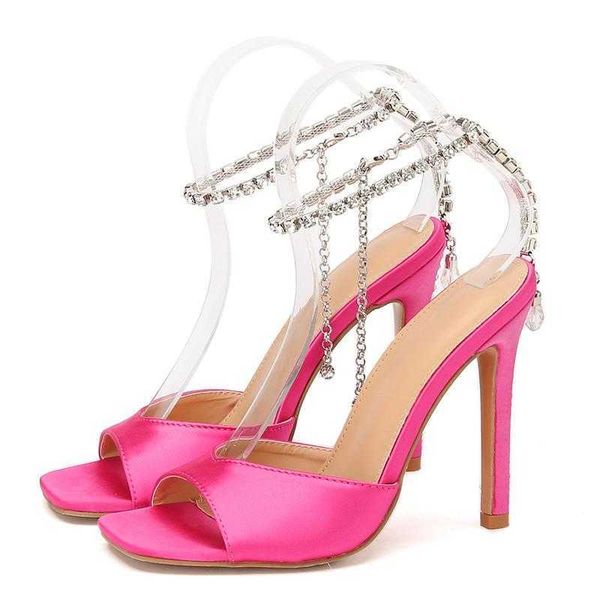 nxy sandals arrived silk square toe women elegant summer buckle strap high heels banquet party gladiator shoes 230511, Black
nxy sandals arrived silk square toe women elegant summer buckle strap high heels banquet party gladiator shoes 230511, Black