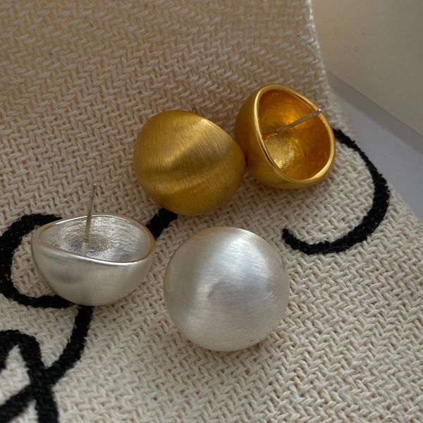stud frosted brushed ball studs fashion round cold niche personality temperament earrings female 925 stitches wedding stud earrings for wome, Golden;silver
stud frosted brushed ball studs fashion round cold niche personality temperament earrings female 925 stitches wedding stud earrings for wome, Golden;silver