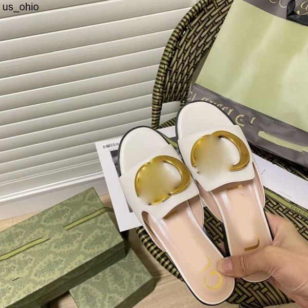 slippers designer slippers women luxury genuine leather sandals summer flat slipper metal sheepskin fashion beach shoes 3542 with box j0522, Black
slippers designer slippers women luxury genuine leather sandals summer flat slipper metal sheepskin fashion beach shoes 3542 with box j0522, Black