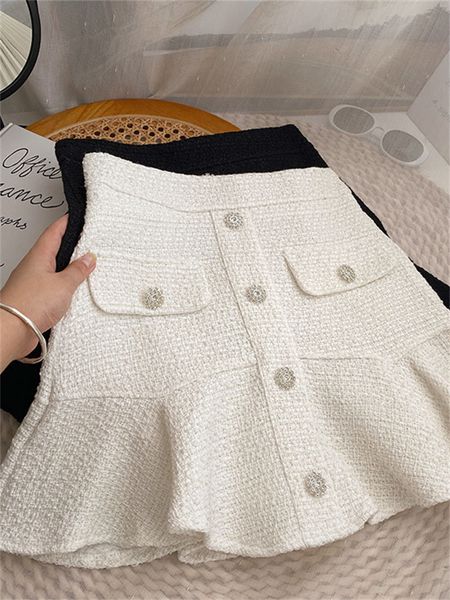 skirts yitimoky tweed skirts for women high waist white skirt autumn winter ruffles korean fashion clothing casual a-line black 230519
skirts yitimoky tweed skirts for women high waist white skirt autumn winter ruffles korean fashion clothing casual a-line black 230519