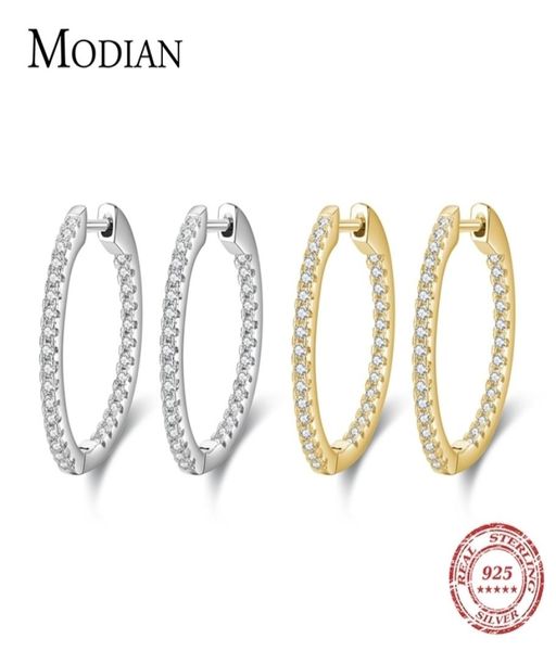 modian silver sparkling wedding earring 925 sterling circle clear cz hoop earrings for women jewelry 2201082244362, Golden;silver
modian silver sparkling wedding earring 925 sterling circle clear cz hoop earrings for women jewelry 2201082244362, Golden;silver