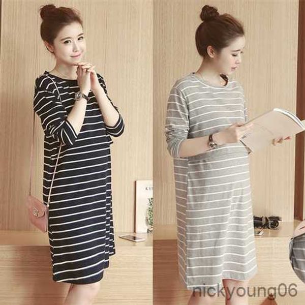 dress for pregnant women summer women pregnant nursing maternity short sleeve stripe summer dress breastfeeding clothes r230519, White
dress for pregnant women summer women pregnant nursing maternity short sleeve stripe summer dress breastfeeding clothes r230519, White
