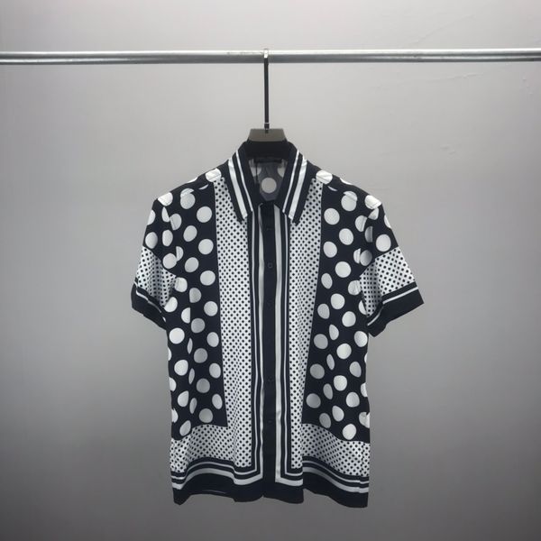men's designer shirt summer short sleeve casual button up shirt printed bowling shirt beach style breathable t-shirt clothing #65, White;black
men's designer shirt summer short sleeve casual button up shirt printed bowling shirt beach style breathable t-shirt clothing #65, White;black