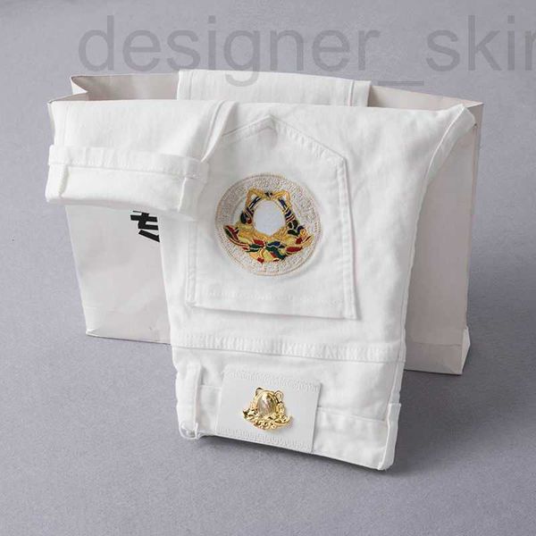 men's jeans designer suer thin white jeans designer nts mens fashion emroidered denim trousers small feet trend slacks solid color ambf, Blue
men's jeans designer suer thin white jeans designer nts mens fashion emroidered denim trousers small feet trend slacks solid color ambf, Blue