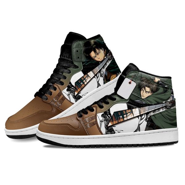 fashion dress shoes men women levi ackerman anime sneakers italy popular high graffiti calfskin designer custom animes running athletic shoe, Black
fashion dress shoes men women levi ackerman anime sneakers italy popular high graffiti calfskin designer custom animes running athletic shoe, Black