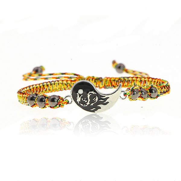 chain vintage black white handmade bracelet dragon tai chi yin yang adjustable braid bracelets charm women men jewelry friendship gift 23051
chain vintage black white handmade bracelet dragon tai chi yin yang adjustable braid bracelets charm women men jewelry friendship gift 23051