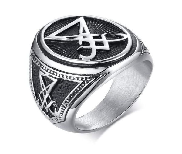 sigil of lucifer satanic rings for men stainless steel symbol seal satan ring demon side jewelry cluster7065630, Golden;silver
sigil of lucifer satanic rings for men stainless steel symbol seal satan ring demon side jewelry cluster7065630, Golden;silver
