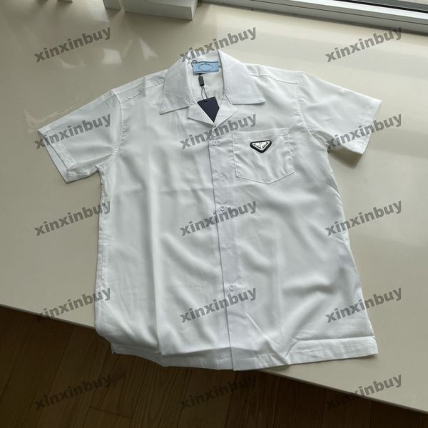 xinxinbuy men designer tee t shirt 23ss metal triangle label nylon short sleeve cotton women black white blue green m-2xl, Black;brown
xinxinbuy men designer tee t shirt 23ss metal triangle label nylon short sleeve cotton women black white blue green m-2xl, Black;brown