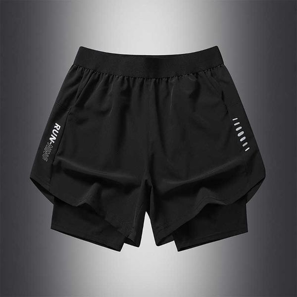 sports shorts men's fake two-piece double-layer professional fitness running track and field american basketball training capris to pre, White;black
sports shorts men's fake two-piece double-layer professional fitness running track and field american basketball training capris to pre, White;black