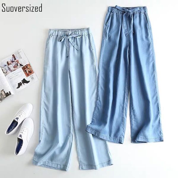 women's jeans korean sweet wide leg jeans elastic high waist chic basic denim pants women elegant casual oversized 75kg capris cowboy t, Blue
women's jeans korean sweet wide leg jeans elastic high waist chic basic denim pants women elegant casual oversized 75kg capris cowboy t, Blue