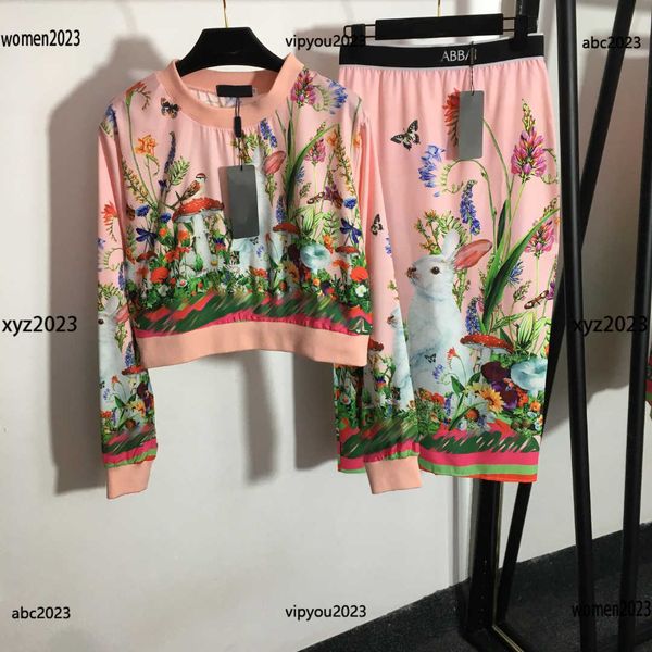 designer dresses for woman two piece dress size s-l rabbit printed round neck silk and high waisted hip wrap skirt may15, White
designer dresses for woman two piece dress size s-l rabbit printed round neck silk and high waisted hip wrap skirt may15, White