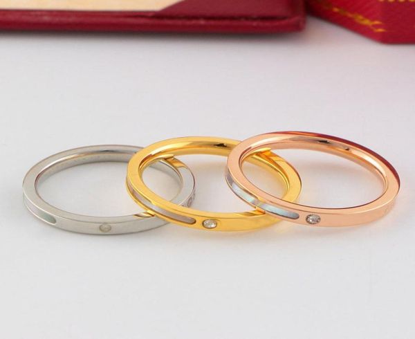 designer luxury titanium steel silver love natural shell ring men and women rose gold jewelry for lovers couple rings gift1435344
designer luxury titanium steel silver love natural shell ring men and women rose gold jewelry for lovers couple rings gift1435344
