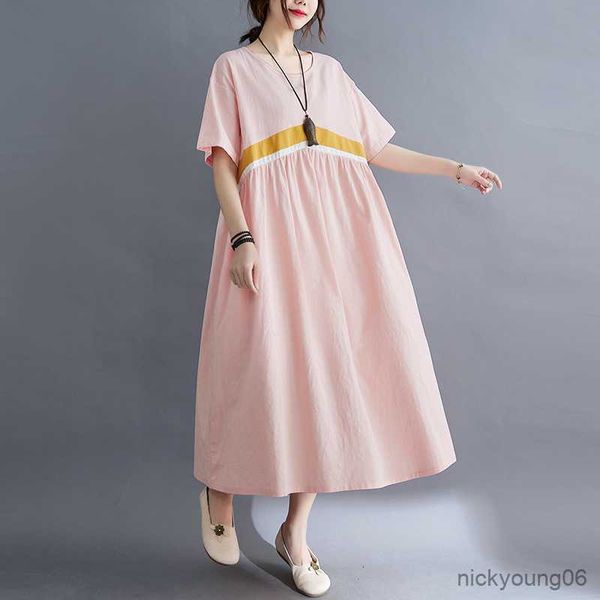 new summer maternity dress woman casual cotton material large size dresses pregnant woman clothing r230519, White
new summer maternity dress woman casual cotton material large size dresses pregnant woman clothing r230519, White