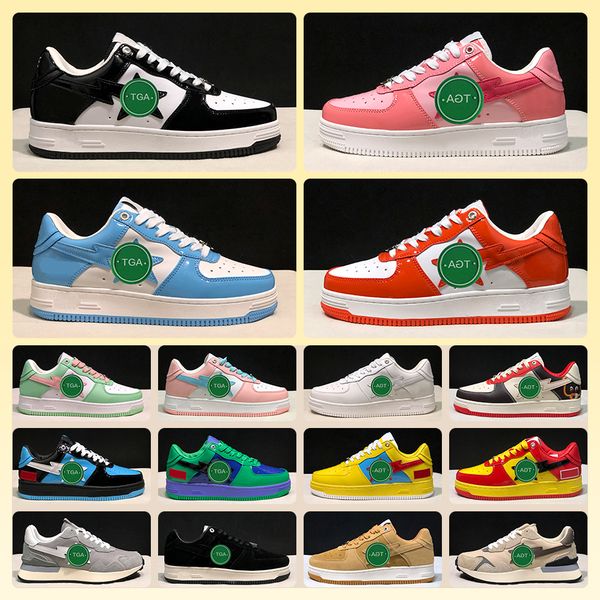 bapestas running shoes baped platform shoe sta black white blue pink green red orange beige patent leather suede camo pastel trainer sneaker
bapestas running shoes baped platform shoe sta black white blue pink green red orange beige patent leather suede camo pastel trainer sneaker