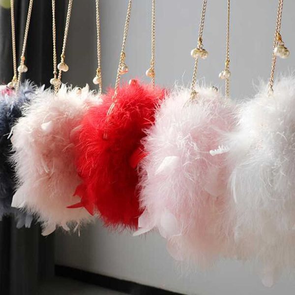 shoulder bags luxury women ostrich feather evening female party wedding dress clutch fairy pearl chain handbag purses 230426
shoulder bags luxury women ostrich feather evening female party wedding dress clutch fairy pearl chain handbag purses 230426