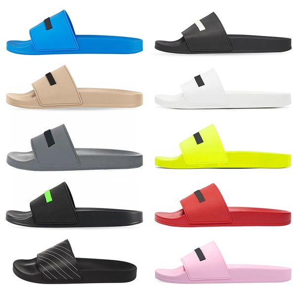men women designer slippers summer pool slides black green white red neon cool grey beige blue soft pink yellow mens rubber sandals paris sh
men women designer slippers summer pool slides black green white red neon cool grey beige blue soft pink yellow mens rubber sandals paris sh
