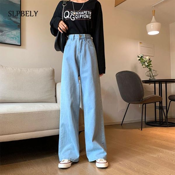 jeans slpbely woman jeans spring summer vintage high waist wide leg denim trousers long pant fashion harajuku womens casual jean pants, Blue
jeans slpbely woman jeans spring summer vintage high waist wide leg denim trousers long pant fashion harajuku womens casual jean pants, Blue