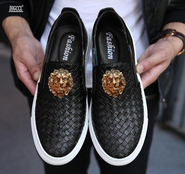 new leather handmade men039s shoes woven and embossed love white breathable casual shoes for antislip moisture a152212951, Black
new leather handmade men039s shoes woven and embossed love white breathable casual shoes for antislip moisture a152212951, Black