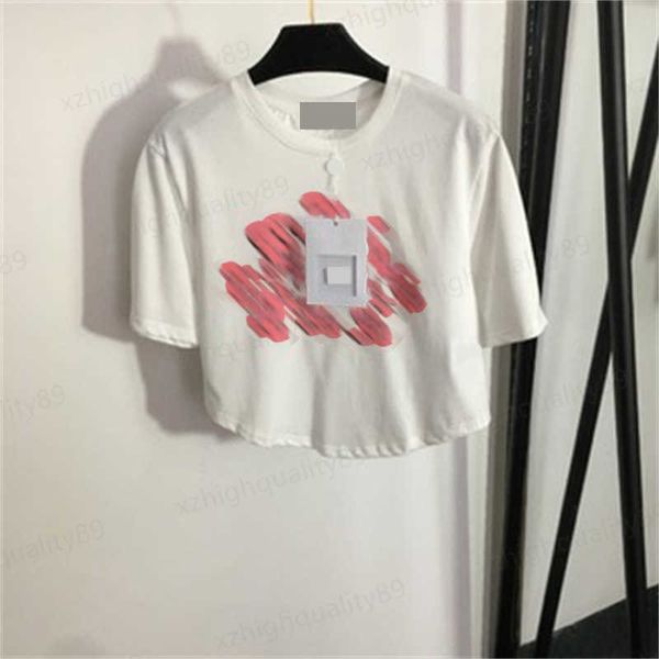 short waistless tshirt womens clothes logo print round neck outdoor casual fashion crop fashionable designer women clothing, White
short waistless tshirt womens clothes logo print round neck outdoor casual fashion crop fashionable designer women clothing, White