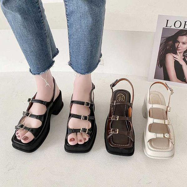 sandals new platform sandals ladies high heels summer women's shoes wedge open toe shallow solid color buckle casual 230417, Black
sandals new platform sandals ladies high heels summer women's shoes wedge open toe shallow solid color buckle casual 230417, Black
