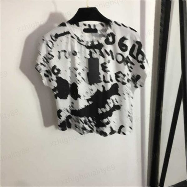 designer t shirts ink splash lettering black and white print short sleeve tshirt crop fashion round neck summer breathable clothing women
designer t shirts ink splash lettering black and white print short sleeve tshirt crop fashion round neck summer breathable clothing women
