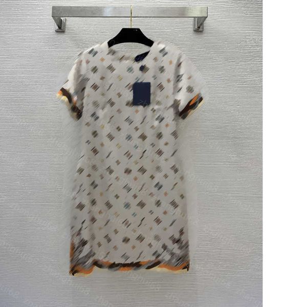 23ss women dress womens designer clothing summer dresses logo printed side pocket small a version all-match short-sleeved dress womens cloth, Black;gray 
23ss women dress womens designer clothing summer dresses logo printed side pocket small a version all-match short-sleeved dress womens cloth, Black;gray