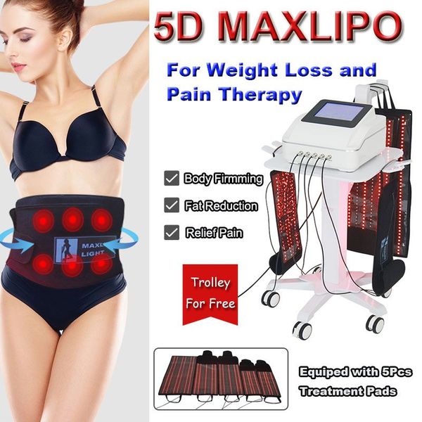 beauty items 650nm 940nm liposuction machine maxlipo pain relief 5d lipo pad laser slimming machine
beauty items 650nm 940nm liposuction machine maxlipo pain relief 5d lipo pad laser slimming machine