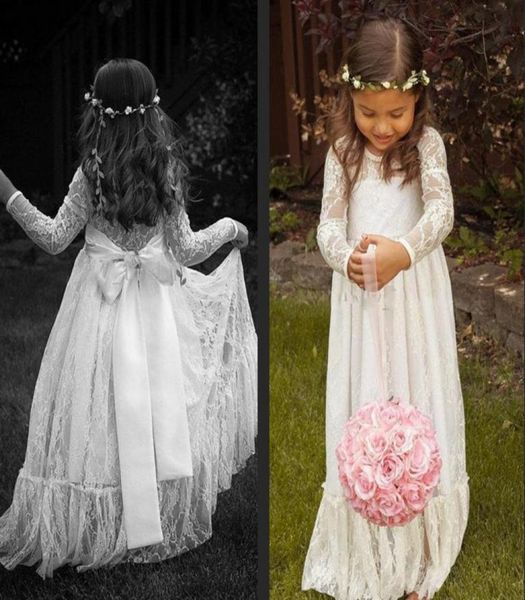 long sleeve flower girl dresses ruffled lace handmade vintage formal gowns princess special pregnant dress9512494, White;blue
long sleeve flower girl dresses ruffled lace handmade vintage formal gowns princess special pregnant dress9512494, White;blue