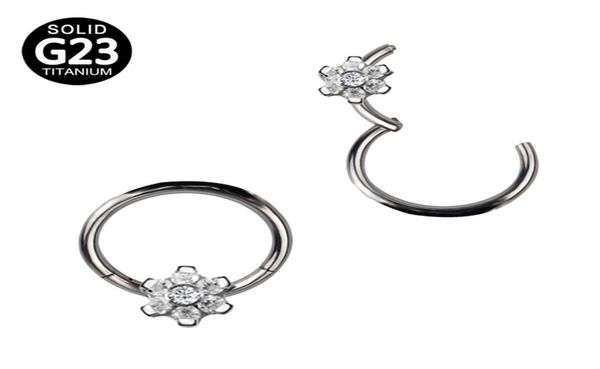 g23 titanium segment hinged rings flower cz nose lip labret ear tragus cartilage daith helix earring hoop piercings body jewelry9782433, Silver
g23 titanium segment hinged rings flower cz nose lip labret ear tragus cartilage daith helix earring hoop piercings body jewelry9782433, Silver