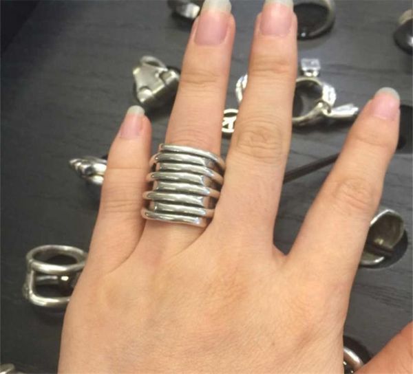 huanzhi 2020 new hip hop punk trend geometry irregular metal curve multilayer winding ring for women men party jewelry gift q09028226, Silver
huanzhi 2020 new hip hop punk trend geometry irregular metal curve multilayer winding ring for women men party jewelry gift q09028226, Silver