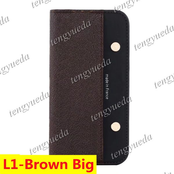 

Fashion Designer Wallet Phone Cases for iphone 15 15pro 14 14pro 14plus 13 13pro 12 pro max PU Leather Monogram Card Holder Pocket Luxury Cellphone Case Cover, L2-red+brown