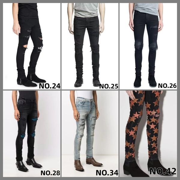 jeans black ripped jeans miri designer motorcycle trendy ripped patchwork hole size 30-40 streetwear all year round slim legged., Blue
jeans black ripped jeans miri designer motorcycle trendy ripped patchwork hole size 30-40 streetwear all year round slim legged., Blue